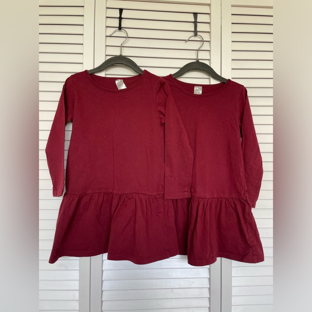 BUNDLE - H&M 100% Cotton Dresses - Size 4T